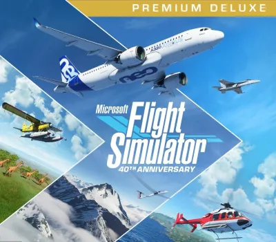 Microsoft Flight Simulator 40th Anniversary Premium Deluxe Edition Windows 10/11 Account