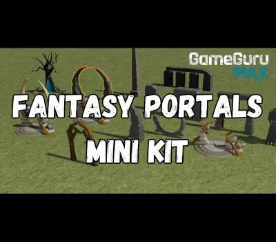 GameGuru MAX - Low Poly Mini Kit: Fantasy Portals DLC Steam