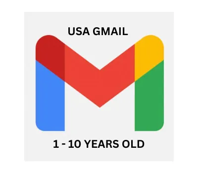 Gmail 1-10-year old US Account