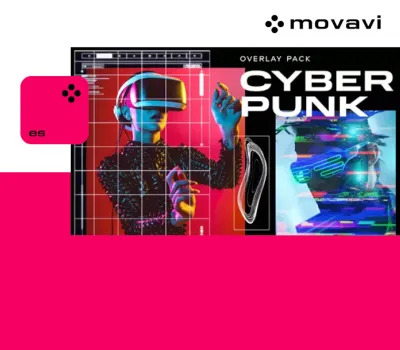 Movavi Video Editor 2025 - Cyberpunk Overlay Pack DLC PC