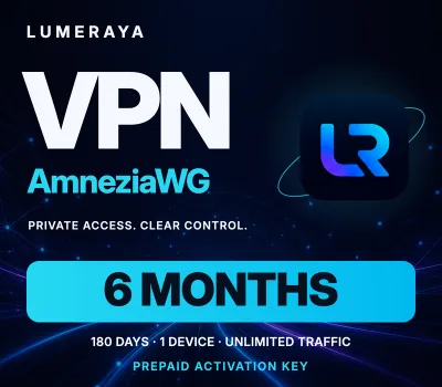 Lumeraya VPN - AmneziaWG Activation