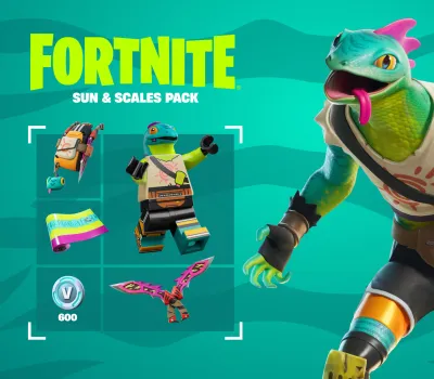 Fortnite - Sun & Scales Pack DLC EU XBOX One / Xbox Series X|S CD Key