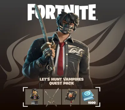 Fortnite - Let's Hunt Vampires Quest Pack DLC EU XBOX One / Xbox Series X|S CD Key