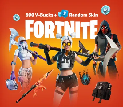 Fortnite - 600 V-Bucks + Random Skin EU XBOX One / Xbox Series X|S CD Key