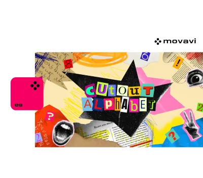 Movavi Video Editor 2025 - Cutout Alphabet Pack DLC PC Steam