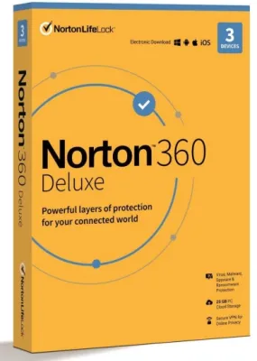 Norton 360 Deluxe 25GB