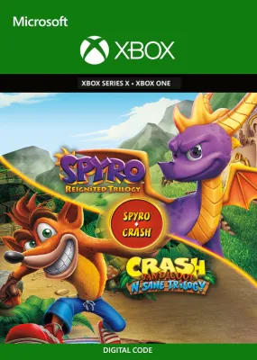 Spyro + Crash Remastered Game Bundle
