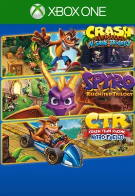 Crash + Spyro Triple Play Bundle