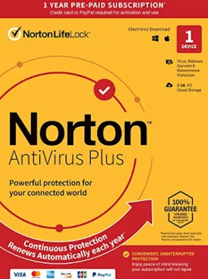 Norton AntiVirus Plus PC, Mac - NortonLifeLock