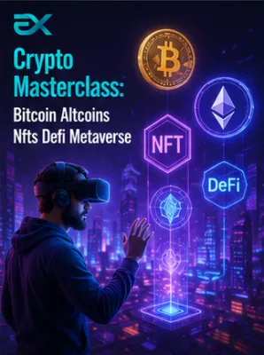 Crypto Masterclass: Bitcoin, Altcoins, NFTs, DeFi & Metaverse - Eduxpress Key