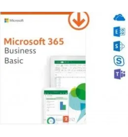 Microsoft 365 Business Basic | Abbonamento annuale | 1 utente