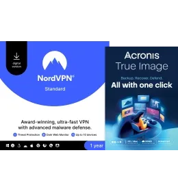 NordVPN + Acronis True Image Advanced gratuito | 50 GB