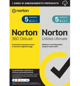 Norton 360 Deluxe con Norton Utilities Ultimate