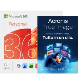 Microsoft 365 Personal | 1 utente | Con Acronis True Image Advanced