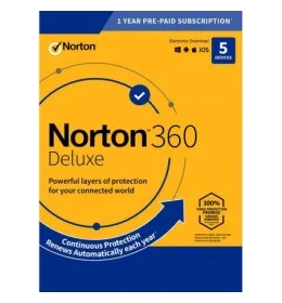 Norton 360 Deluxe | Licenza per | 50 GB di archiviazione cloud