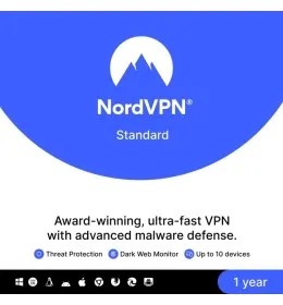 NordVPN | Online illimitato | 10 installazioni | Adatto a Windows, Mac, Android, iOS