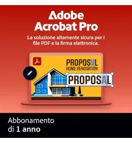 Adobe Acrobat Pro DC | 2 installazioni | di | Windows e Mac