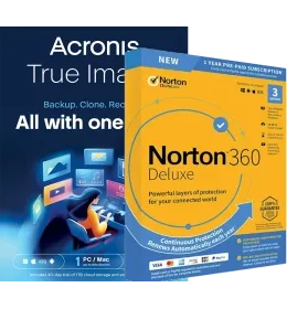 Acronis True Image Essentials + Norton 360 Deluxe