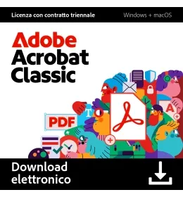 Adobe Acrobat Classic | 1 Utente | Windows &amp; macOS