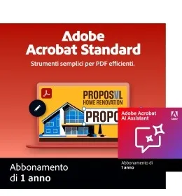 Adobe Acrobat Standard | 1 Utente