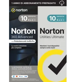 Norton 360 Advanced con Norton Utilities Ultimate | 2026