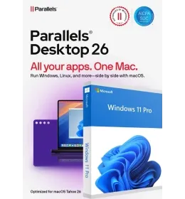 Parallels Desktop 26 per Mac | Acquisto una tantum | Uso domestico | 1 installazione + Windows 11 Pro
