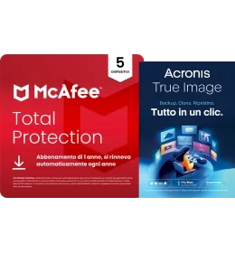 McAfee Total Protection + Acronis True Image Essentials