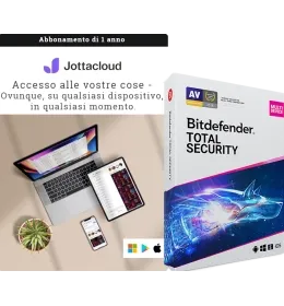 Jottacloud Home + Bitdefender Total Security
