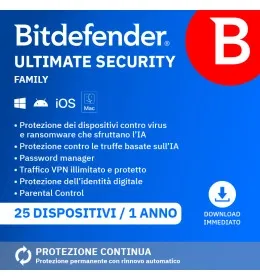 Bitdefender Ultimate Security Family 2026