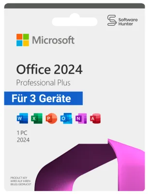 Office 2024 Professional Plus 3 Geräte