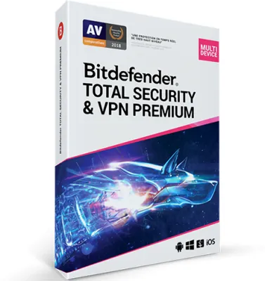 Bitdefender Total Security 2025 + Vpn 10 Disposit.