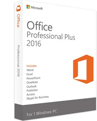 Microsoft Office 2016 Professional Plus (Windows)