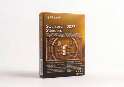 Microsoft SQL Server 2022 Standard 16 Core - Fatturazione Italiana
