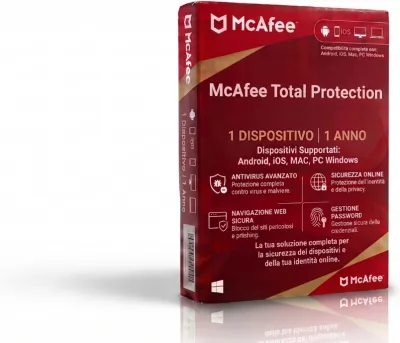 McAfee Total Protection - Fattura Italiana
