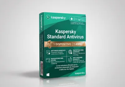 Kaspersky Standard Antivirus - Fattura Italiana