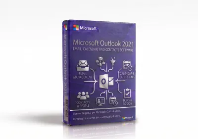 Microsoft Outlook 2021 - PC - Attivazione Online – Fattura Italiana
