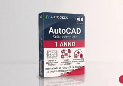 Autodesk AutoCAD - Suite completa - PC/MAC - Fatturazione Italiana