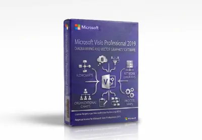 Microsoft Visio Professional 2019 - PC - Attivazione Online – Fattura Italiana