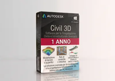 Autodesk Civil 3D - PC Windows - Fatturazione Italiana