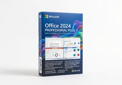 Microsoft Office 2024 Professional Plus - Attivazione Online - Fattura Italiana