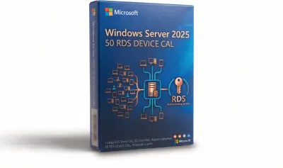 Windows Server 2025 50 RDS DEVICE CAL - Fatturazione Italiana
