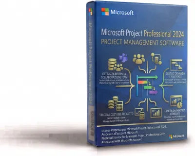 Microsoft Project Professional 2024 - Licenza BIND - Attivazione Online - Fatturazione Italiana