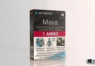 Autodesk Maya - PC Windows - Fatturazione Italiana