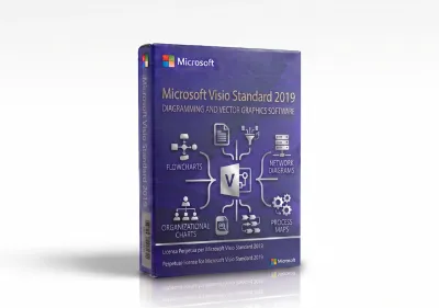 Microsoft Visio Standard 2019 - PC - Attivazione Online – Fattura Italiana