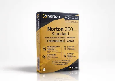 Norton 360 Standard - Fattura Italiana