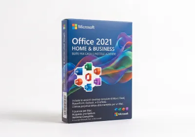 Microsoft Office 2021 Home & Business per Mac - Attivazione Online - Fattura Italiana
