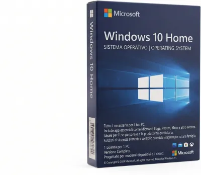 Microsoft Windows 10 Home - Attivazione Online - Fatturazione Italiana