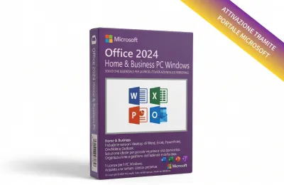Microsoft Office Home & Business 2024 - Licenza - PC Windows
