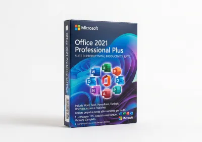 Microsoft Office 2021 Professional Plus - PC - Attivazione Online - Fatturazione Italiana