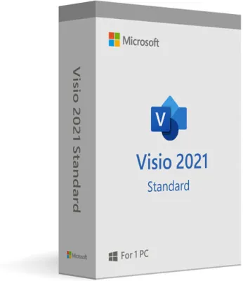 Microsoft Visio Standard 2021 per Windows